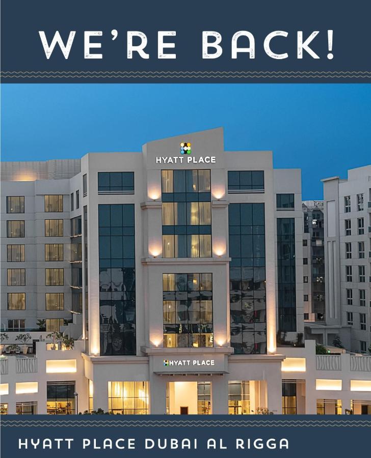 Hyatt Place Dubai Al Rigga Residences Exterior foto
